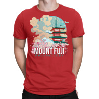 Cloudy Mount Fuji T-shirt | Artistshot