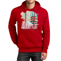 Cloudy Mount Fuji Unisex Hoodie | Artistshot