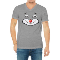 Clown Smile V-neck Tee | Artistshot