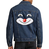 Clown Smile Men Denim Jacket | Artistshot