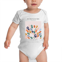 L'art Du FÉminisme Baby Bodysuit | Artistshot