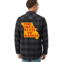 The Great State Of Kansas Flannel Shirt | Artistshot