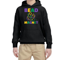 Mardi Gras Bead Magnet T Shirt Youth Hoodie | Artistshot