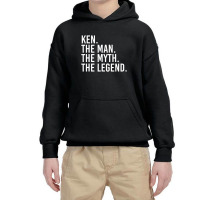 Ken. The Man. The Myth. The Legend. Funny Gift Ide Youth Hoodie | Artistshot