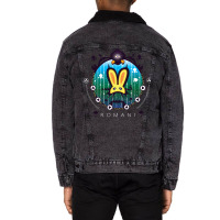 Mask Of Romani Unisex Sherpa-lined Denim Jacket | Artistshot