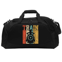 Trains Models Tracklines Gift T Shirt Active Duffel | Artistshot