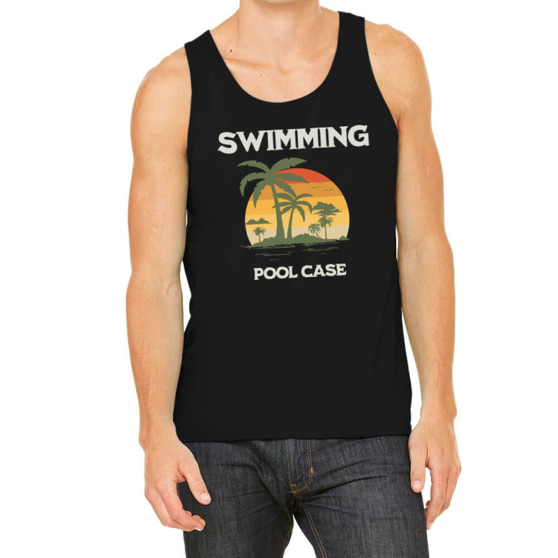 Vintage Swimming Pool Panorama New Tank Top by Reotechart | Artistshot