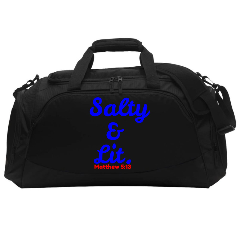 Salty And Lit Active Duffel | Artistshot