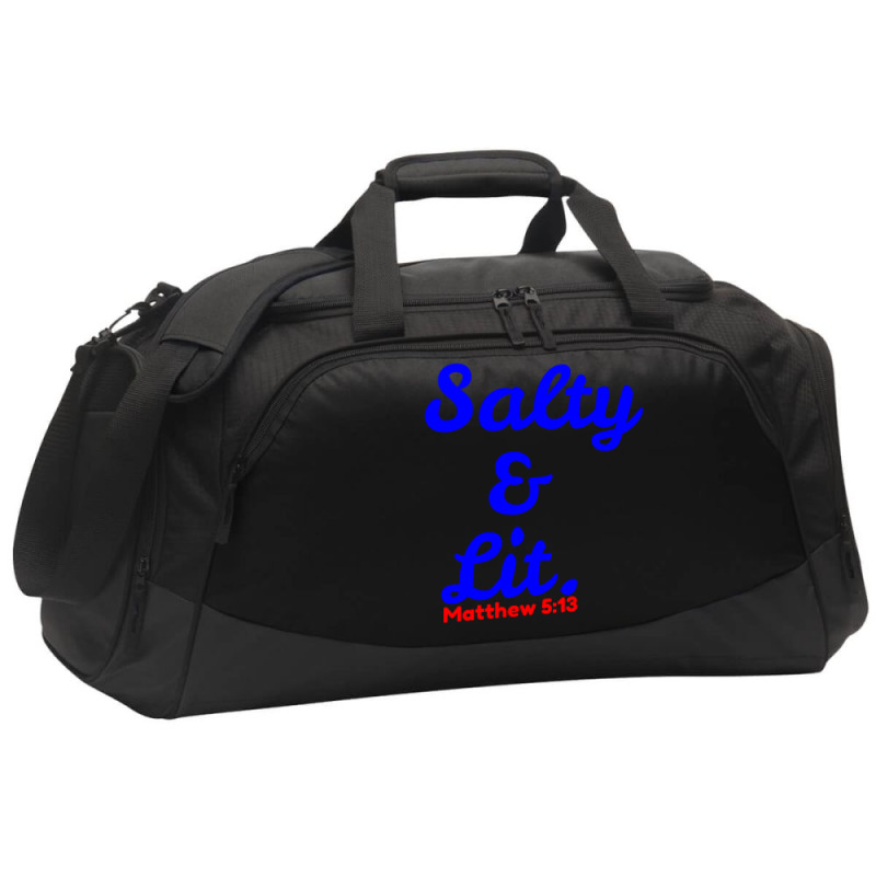 Salty And Lit Active Duffel | Artistshot