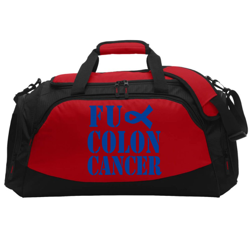 Fuck Colon Cancer Active Duffel | Artistshot