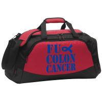 Fuck Colon Cancer Active Duffel | Artistshot