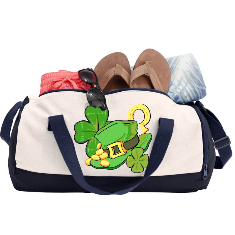 Elements Of St Patricks Day Duffel Bag | Artistshot