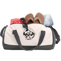 I Hate People Funny Camping Introvert Duffel Bag | Artistshot