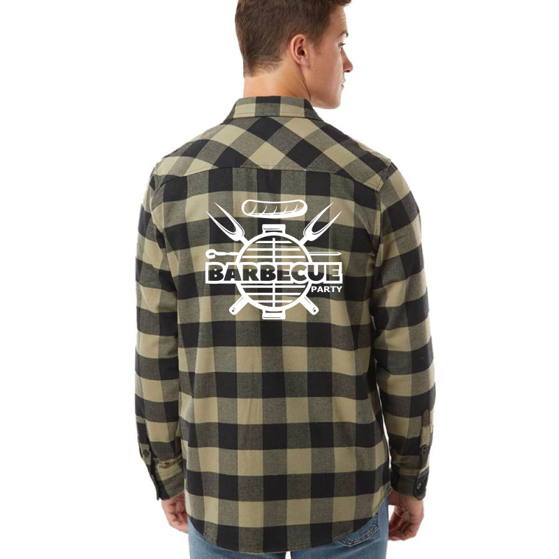 Bbq Party Flannel Shirt by Farrel T-shirt | Artistshot