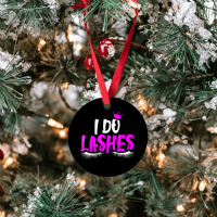 I Do Lashes T Shirt Makeup Eyelash Extension Artis Ornament | Artistshot