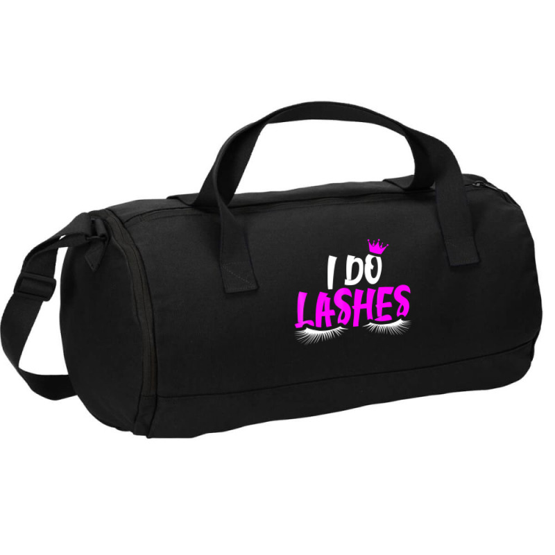 I Do Lashes T Shirt Makeup Eyelash Extension Artis Duffel Bag by sudhirka | Artistshot