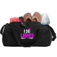 I Do Lashes T Shirt Makeup Eyelash Extension Artis Duffel Bag | Artistshot