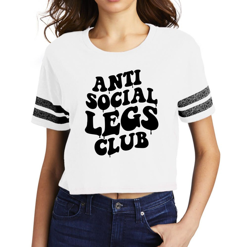 Retro Legs Club For Light T Shirt Design Scorecard Crop Tee by Reotechart | Artistshot