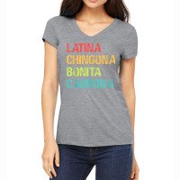 Latina Chingona Bonita Cabrona Gift T Shirt Women's V-neck T-shirt | Artistshot