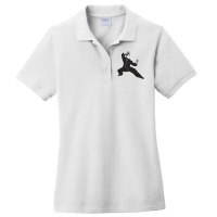 Kung Fu Reagan Ladies Polo Shirt | Artistshot