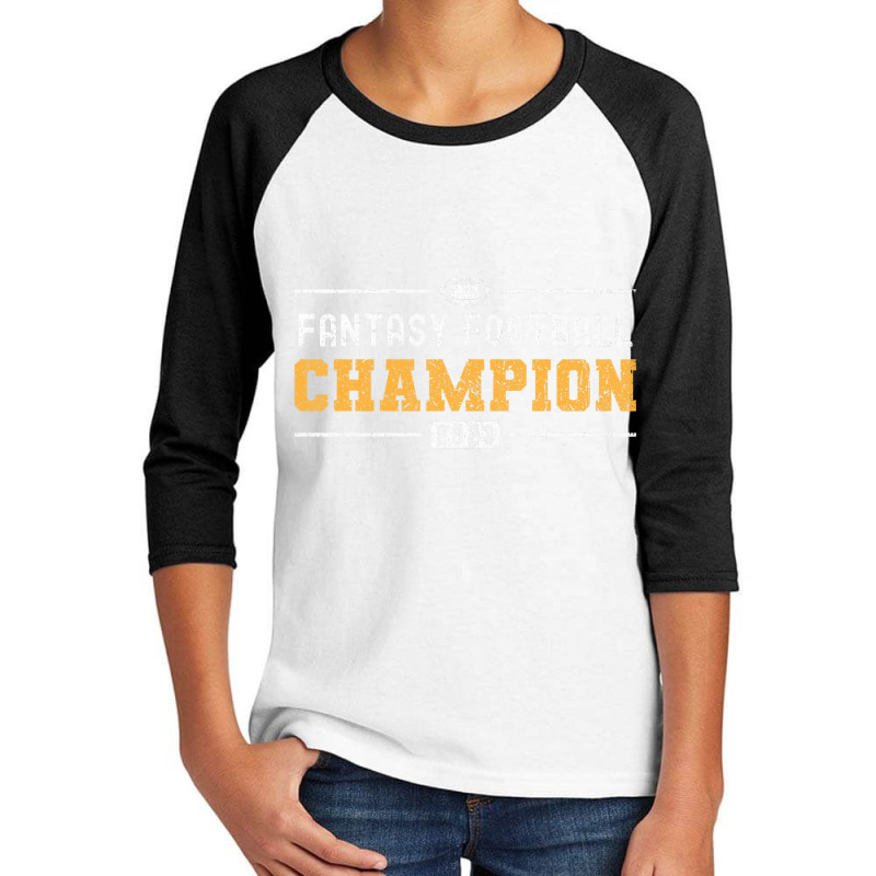 Fantasy League Champ 2023 Winner Fantasy Football Youth 3/4 Sleeve | Artistshot