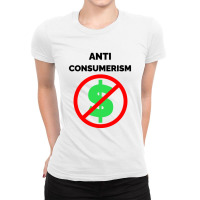 Love Hand Made And Anti Consumerism New Ladies Fitted T-shirt | Artistshot