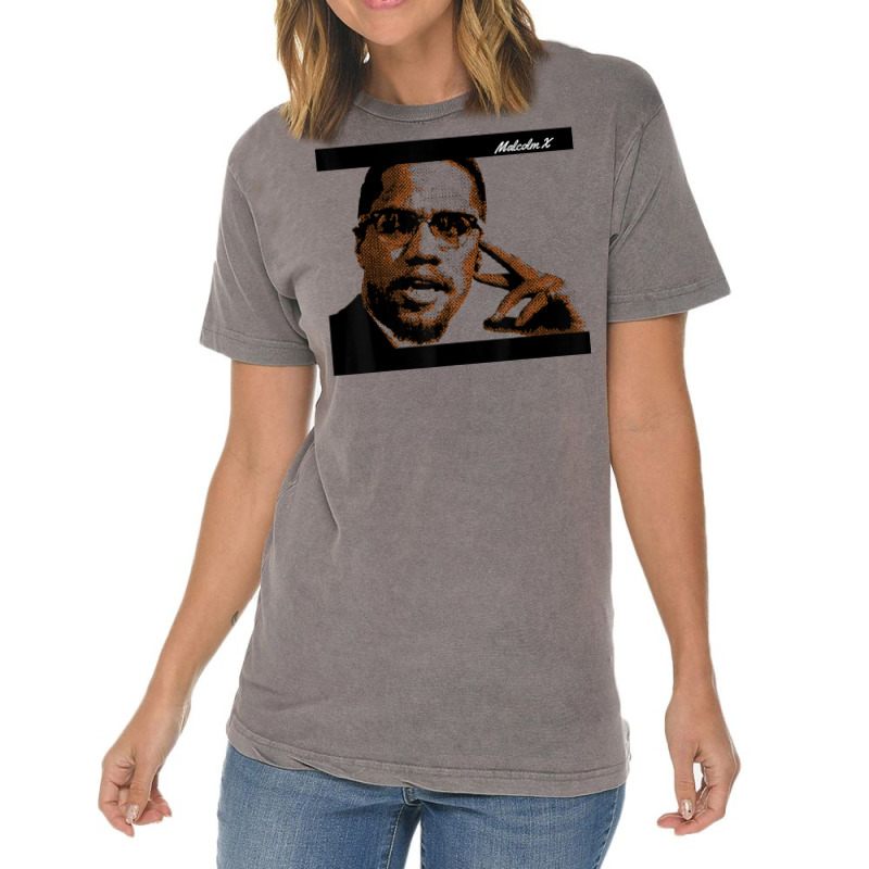 Malcolm Civil Rights America T Shirt Vintage T-Shirt by genousuv | Artistshot