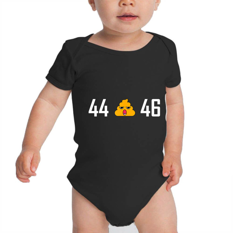 Political   44 45 46 Presidents Of Usa   Anti Trum Baby Bodysuit | Artistshot