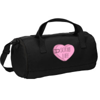 Nurse Scrub Life Valentines Day Candy Heart T Shir Duffel Bag | Artistshot