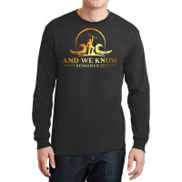 Womens And We Know Romans 828, Bible Verse Christi Long Sleeve Shirts | Artistshot