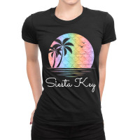 Siesta Key Florida Vacation Beach Island Family Gr Ladies Fitted T-shirt | Artistshot