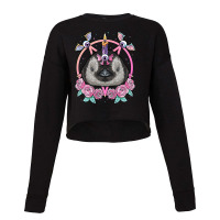 Pastel Goth Penguin Pagan Creepy Menhera Penguin Cropped Sweater | Artistshot