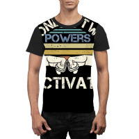 Wonder Twin Power Activated Design, Sibling Design Graphic T-shirt | Artistshot