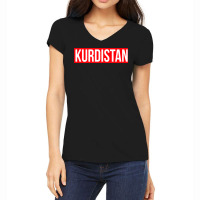 Kurdistan (3) Women's V-neck T-shirt | Artistshot