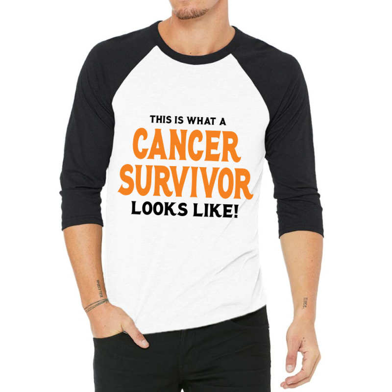 This Is What A Skin Survivor Looks Like 3/4 Sleeve Shirt | Artistshot