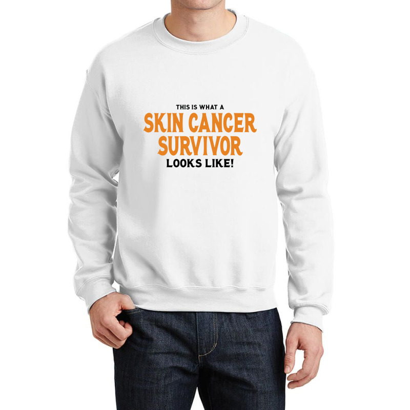 This Is What A Skin Survivor Looks Like Crewneck Sweatshirt | Artistshot