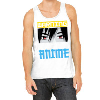 Warning May Spontaneously Start Talking About Anim Tank Top | Artistshot