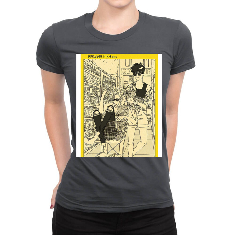 Banana Fish 37 Ladies Fitted T-Shirt by yunsanlanyis | Artistshot