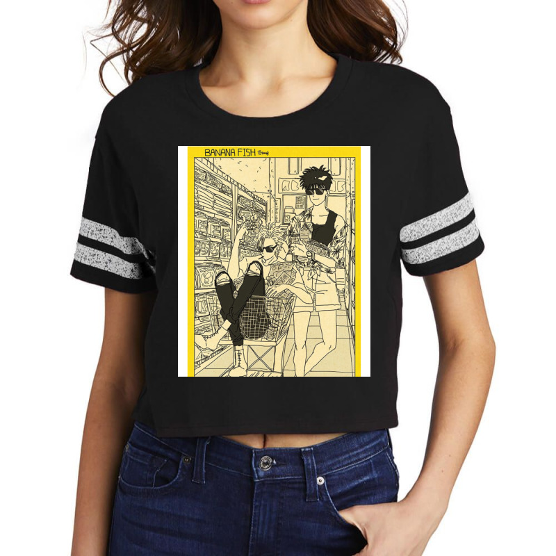 Banana Fish 37 Scorecard Crop Tee by yunsanlanyis | Artistshot