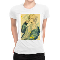 Banana Fish 44 Ladies Fitted T-shirt | Artistshot