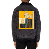 Banana Fish 53 Unisex Sherpa-lined Denim Jacket | Artistshot