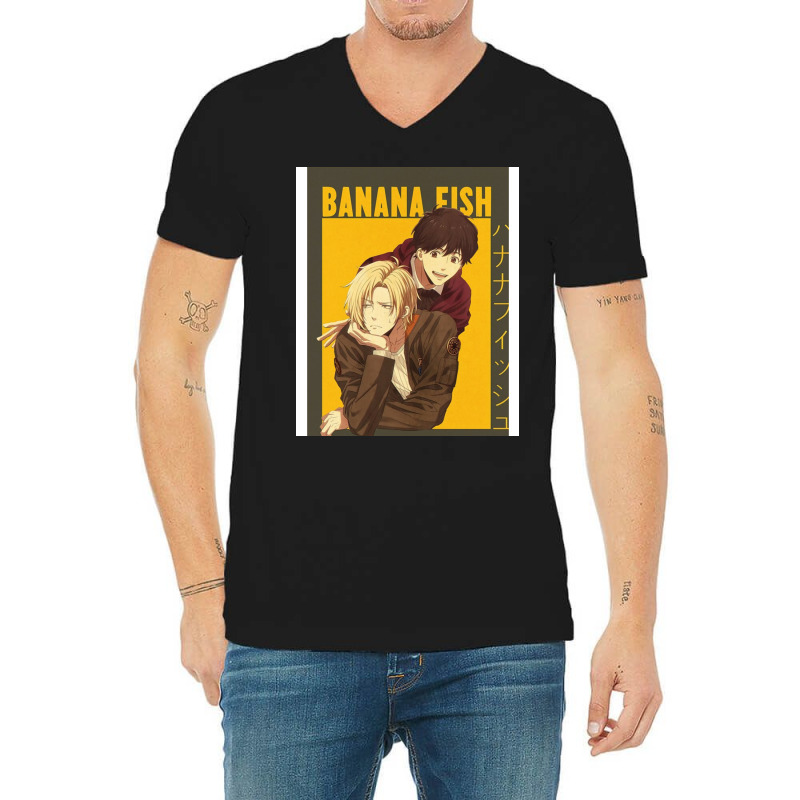 Banana Fish 54 V-Neck Tee by aedamaxamq | Artistshot