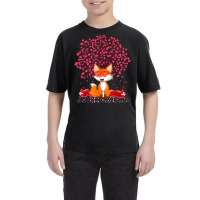 Fox Animal Lover Funny Fox Valentine's Day T Shirt Youth Tee | Artistshot