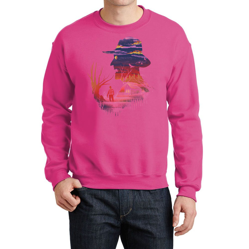 Nightmare On The Street Crewneck Sweatshirt by totriadobij | Artistshot