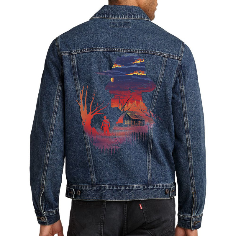 Nightmare On The Street Men Denim Jacket by totriadobij | Artistshot