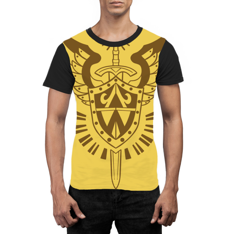 Paladin   Oath Of Devotion Gold Graphic T-shirt by shzthiareh | Artistshot