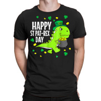 Happy St Pat Trex Day Dino St Patricks Day Toddler T-shirt | Artistshot