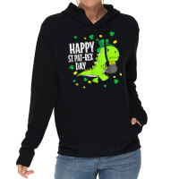 Happy St Pat Trex Day Dino St Patricks Day Toddler Lightweight Hoodie | Artistshot