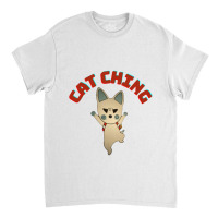 Cat Ching Hero Cat Happy Carrying Money Bag Classic T-shirt | Artistshot