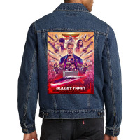 Pbullet Train Men Denim Jacket | Artistshot